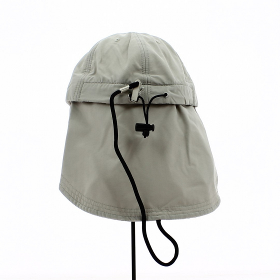 Casquette Cache-Nuque Nomade Beige - Traclet Casquette Cache-Nuque Nomade Beige - Traclet