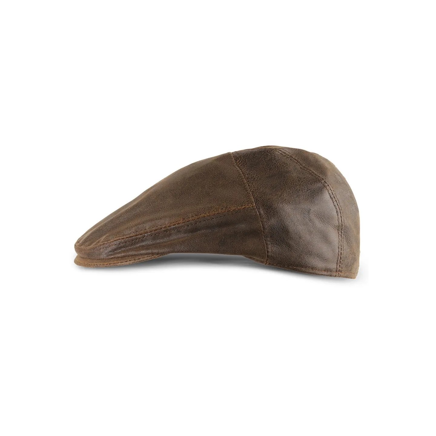 Leather Oxford Flat Cap - Scippis - Traclet