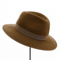 Fedora Indiana Brown Wool Felt Hat - Traclet