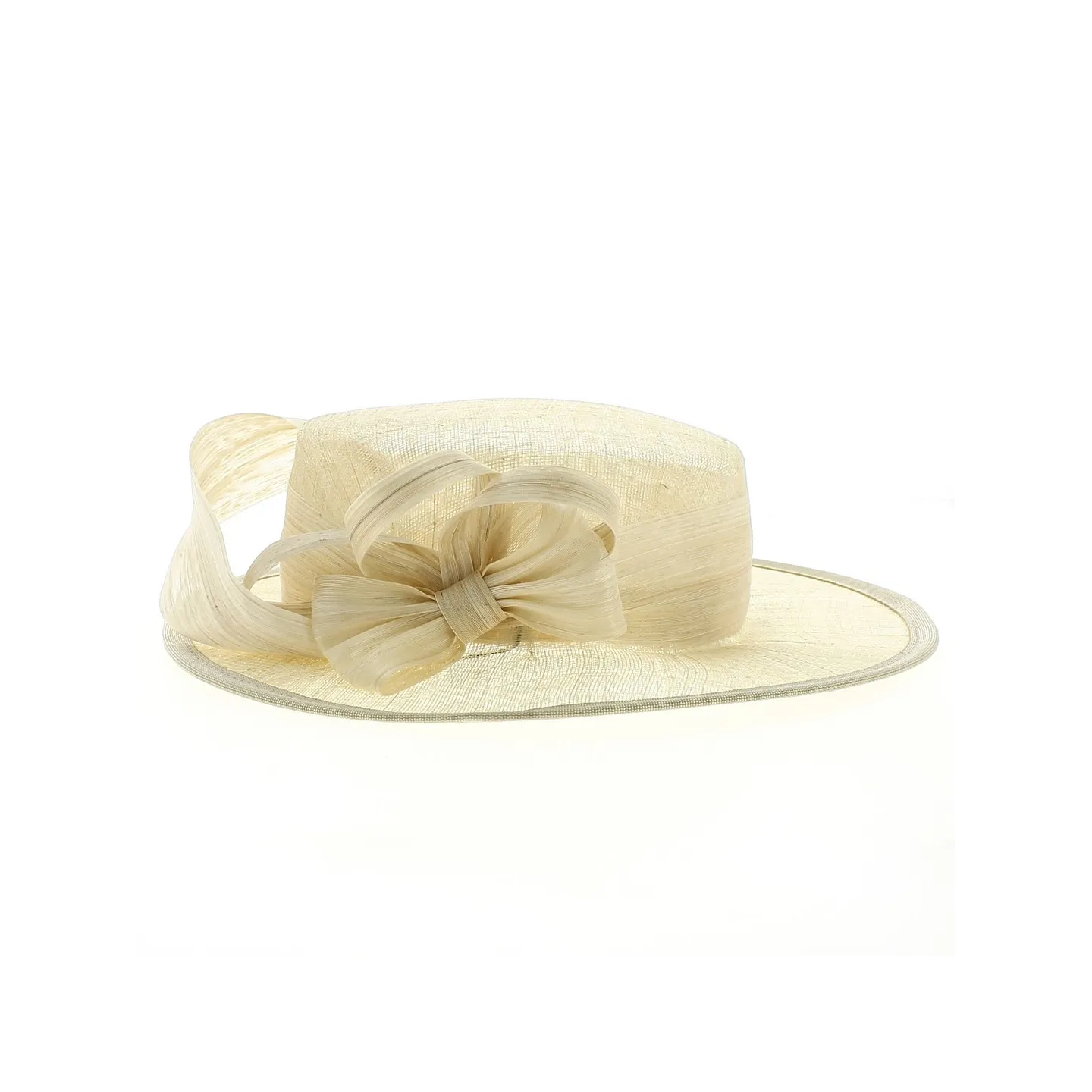 Sidonie Beige Ceremonial Hat - Traclet