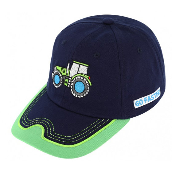 Casquette Baseball Enfant ASVP Shop Avec Tracteur Brodé - 100% Coton Ajustable