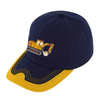 Casquette Enfant Baseball Adam Coton Pelleteuse UPF 50+ - Traclet