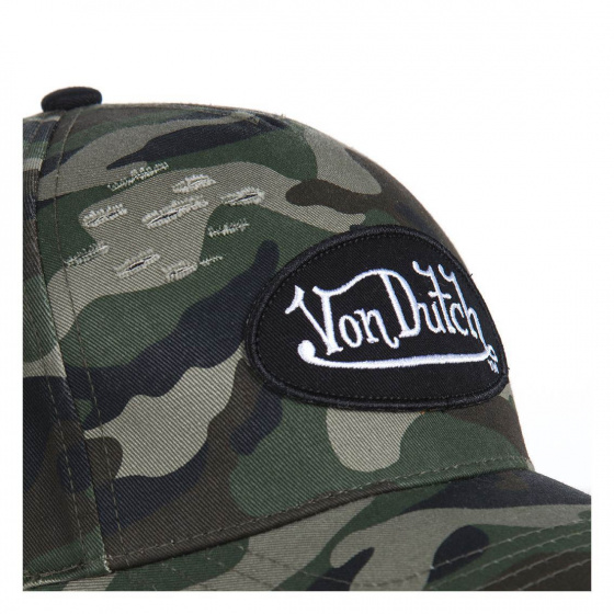 Camouflage Baseball Cap - Von Dutch Camouflage Baseball Cap - Von Dutch