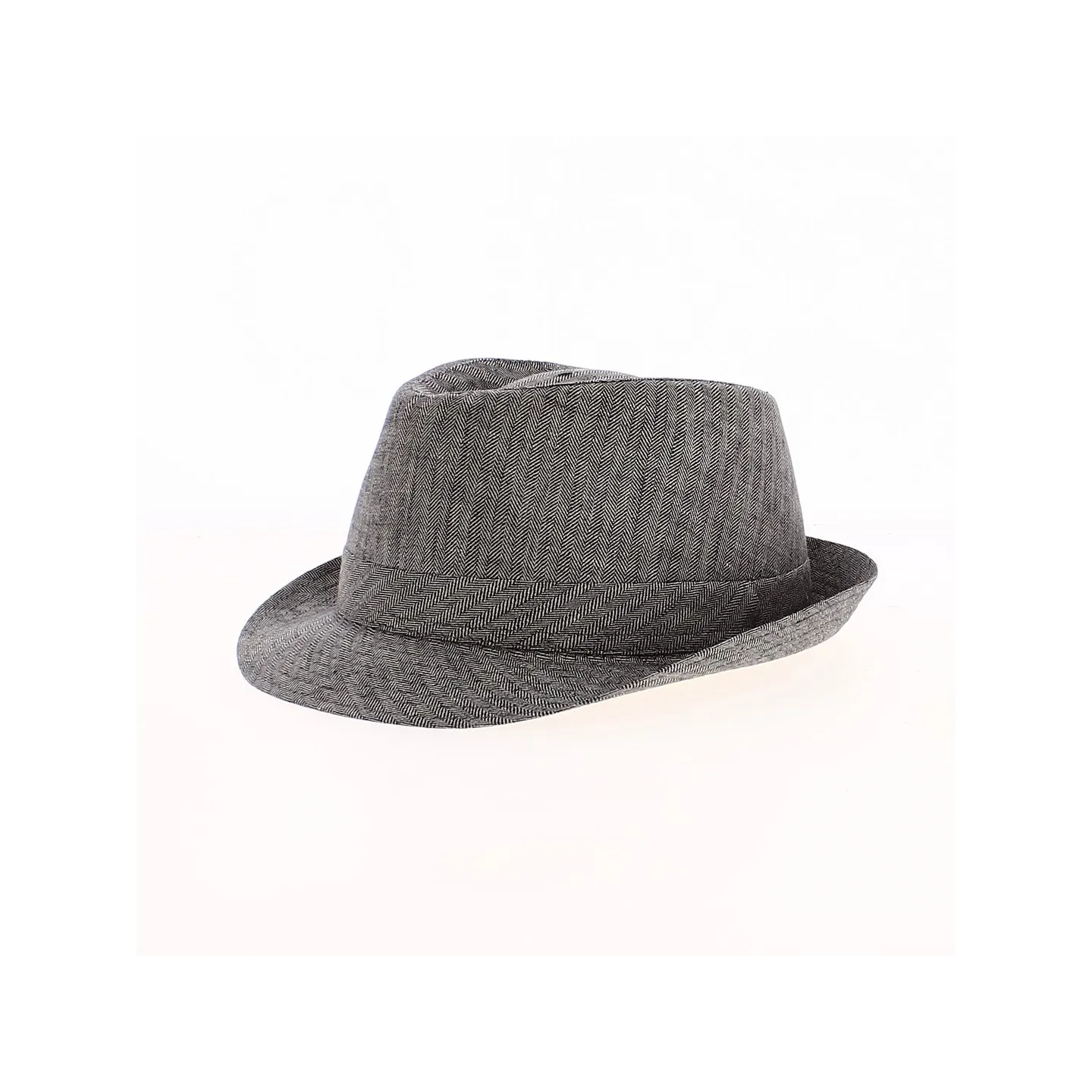 Trilby Aby Grey Linen Hat - Traclet