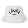 Bob Washed Coton Blanc - VON DUTCH  Vert Reference : 16236| Chapellerie Traclet