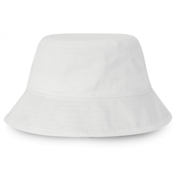 White Washed Cotton Bucket Hat - VON DUTCH