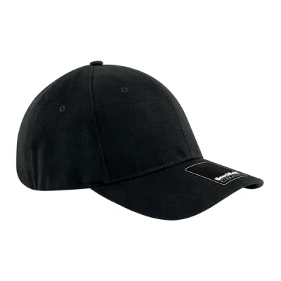 Black Signature Baseball Cap - Beechfield