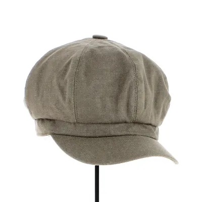 Cap Gavroche Edy Taupe - Traclet