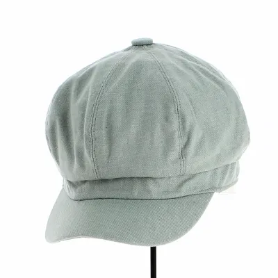 Cap Gavroche Edy Green Grey - Traclet