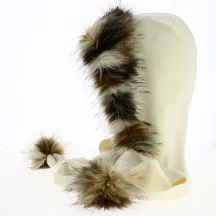Capuche Jacqueline Polaire Crème - Traclet