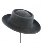 Felt hat from Auvergne Grey Anthracite - Traclet