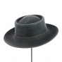 Felt hat from Auvergne Grey Anthracite - Traclet