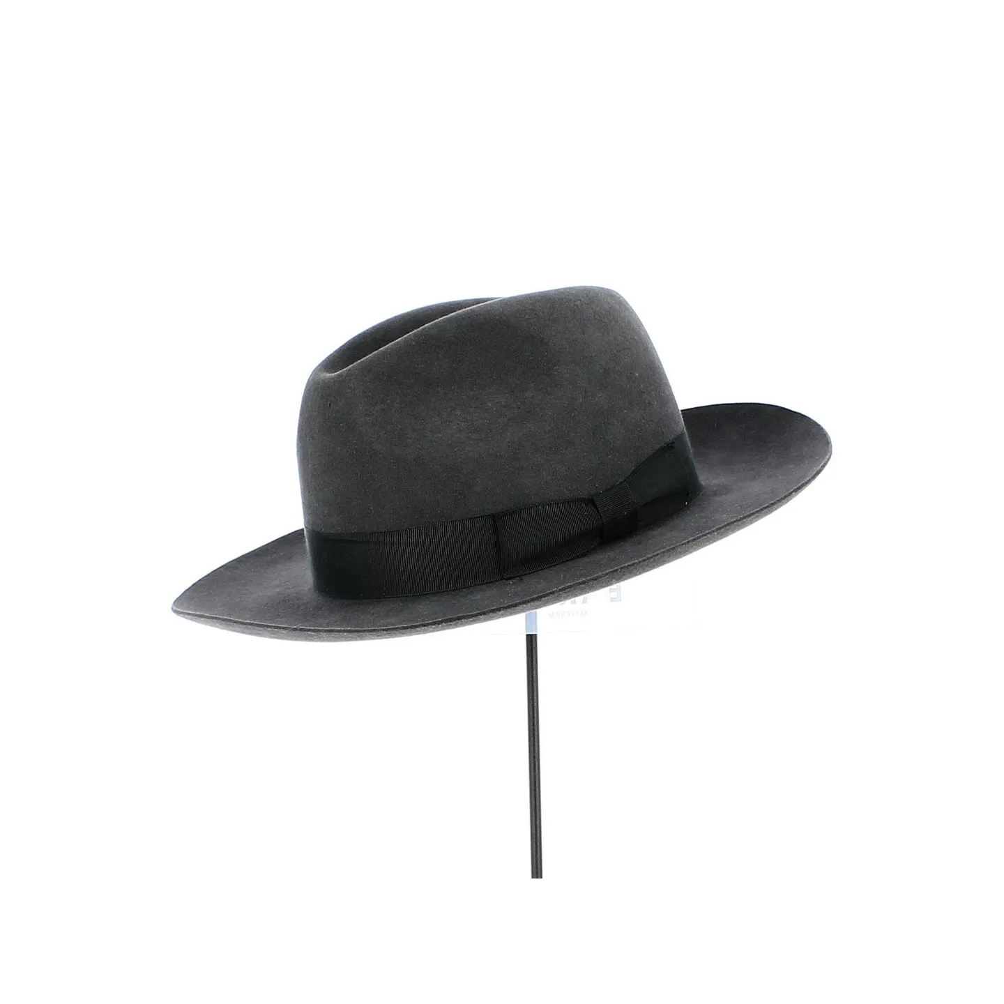 Chapeau Fedora Feutre Poil Anthracite - Traclet