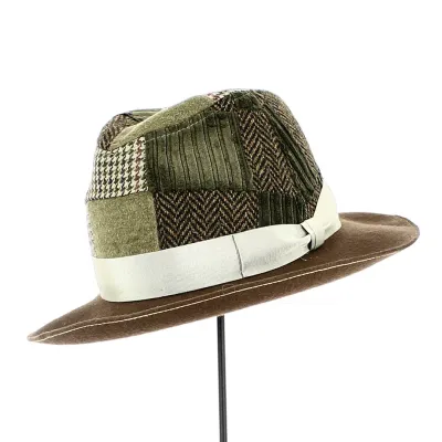 Chapeau Fedora Patchwork Reg - Traclet