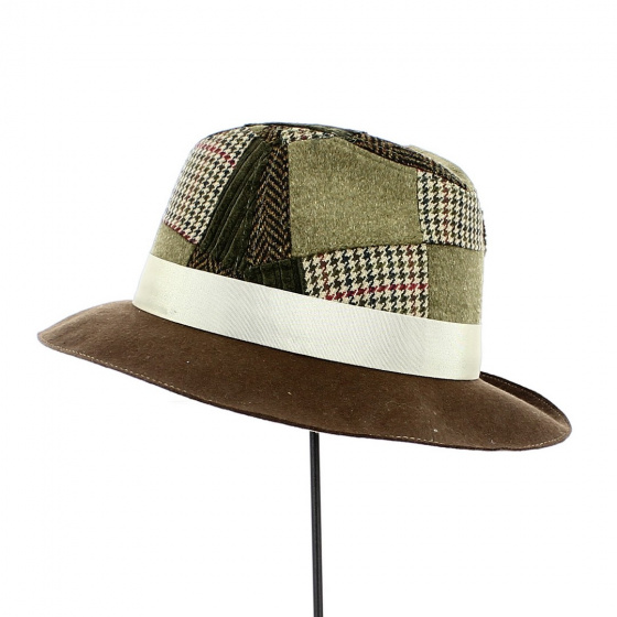 Chapeau Fedora Patchwork Reg - Traclet