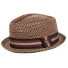 Chapeau Porkpie Diamond Wilson Paille Raphia - Göttmann