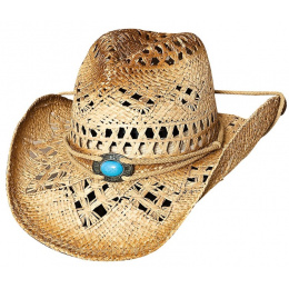 Cowboy Hat Lost In Love Natural Straw - Bullhide