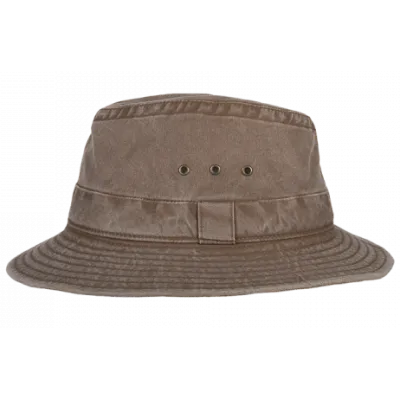 Chapeau Traveller Tennant  Marron Coton - Hatland