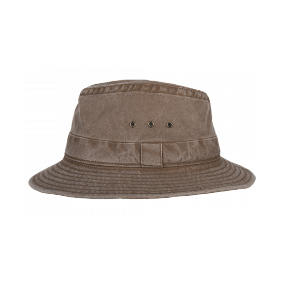 Tennant Traveller Hat Brown Cotton - Hatland