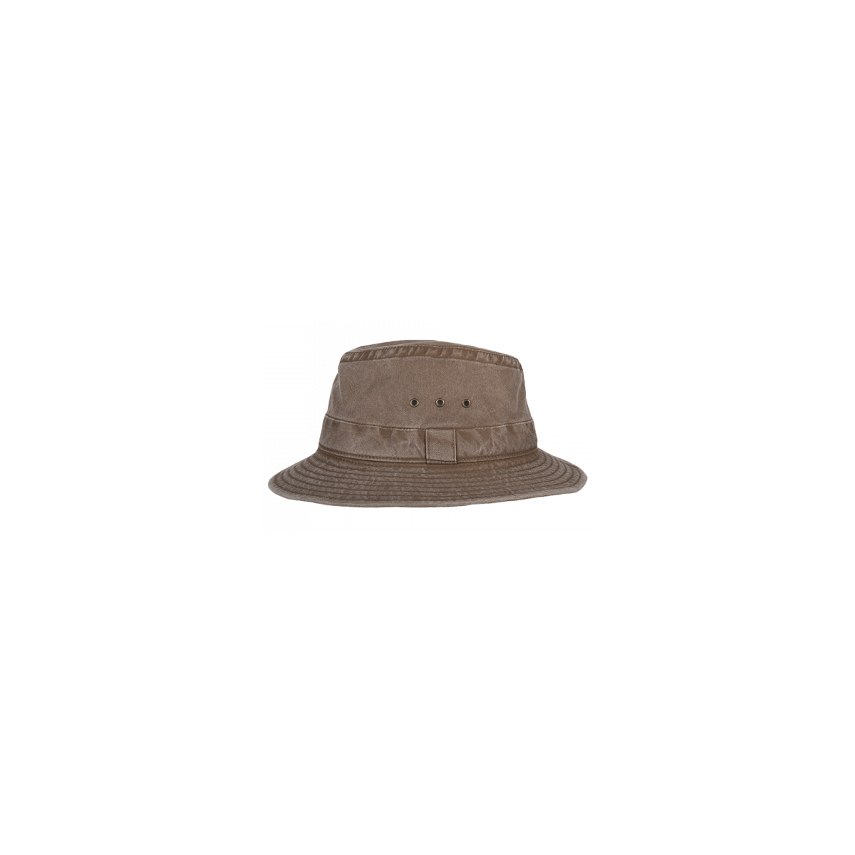 Traveller hat brown cotton hatland - buy brown hat Reference : 8143 ...
