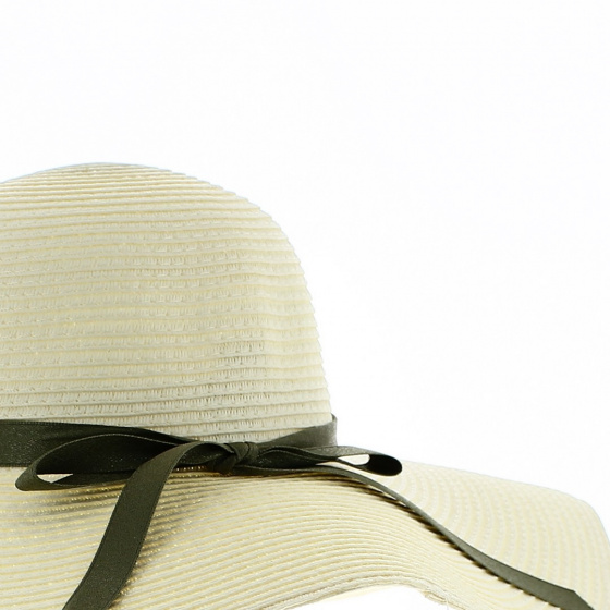 Straw Talia Capeline Cream Paper - Traclet