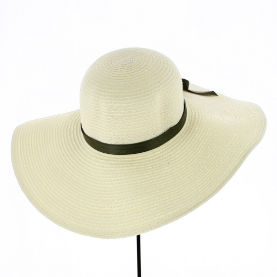 Straw Talia Capeline Cream Paper - Traclet