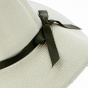 White Paper Straw Talia Capeline - Traclet