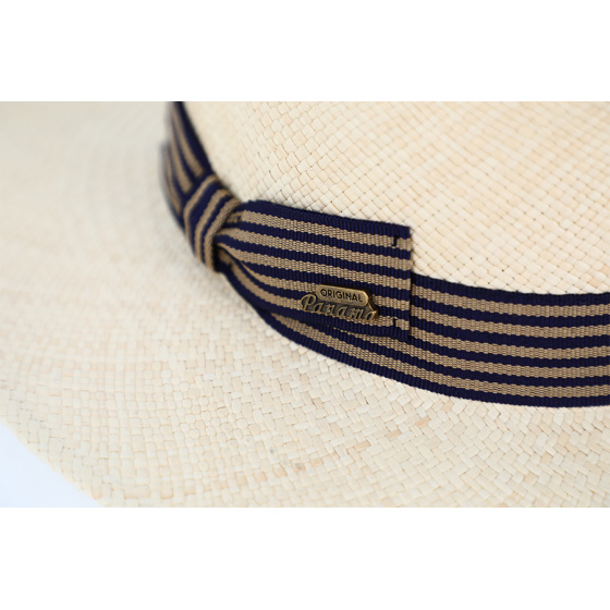 Canotier Laora Panama Naturel - Traclet