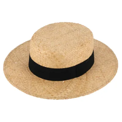 Canotier Olma Paille Naturelle - Traclet