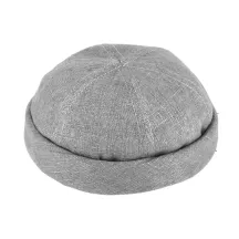 Bonnet Docker Cooper Lin Gris - Traclet