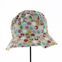 Women's Reversible Hat Acidulated Clo Linen - MTM