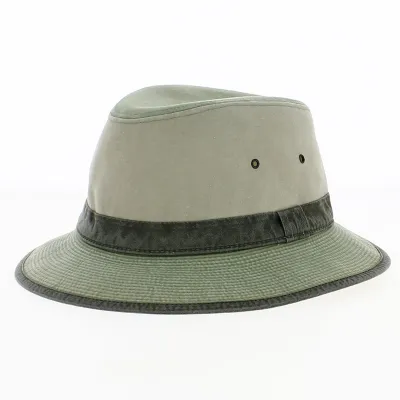 Chapeau Safari Hamilton Grignan Coton Tricolore - Crambes