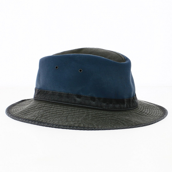 Safari Hat Grignan Cotton Tricolor - Crambes Safari Hat Grignan Cotton Tricolor - Crambes