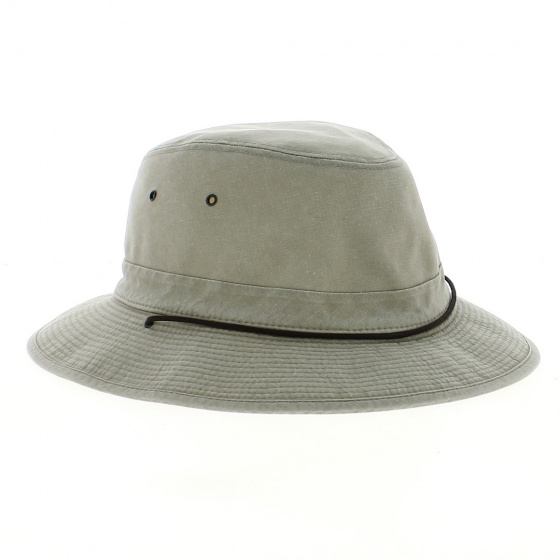 Safari Hat Grignan Beige Cotton - Crambes