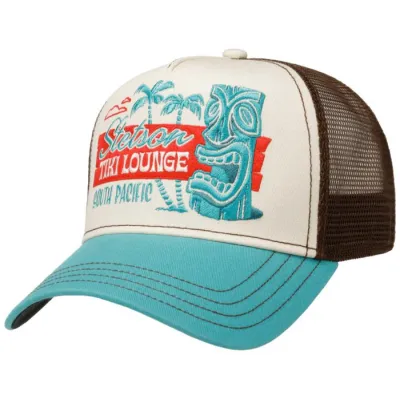 Casquette Trucker Tiki Lounge Coton - Stetson