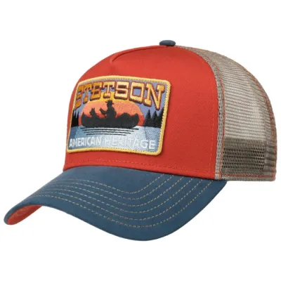 Casquette Trucker Canoë Coton - Stetson