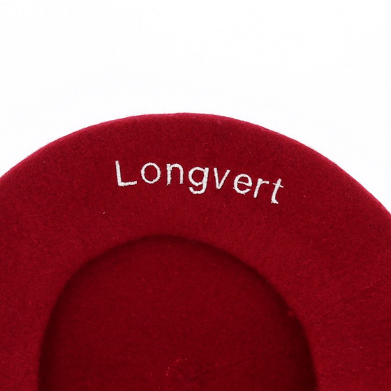 Basque beret Picka Laine Rouge - Traclet