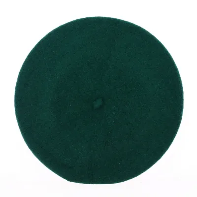 Basque beret Picka Wool Dark Green - Traclet