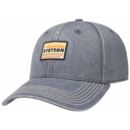 Kona Baseball Cap Blue Cotton - Stetson