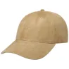 Casquette Baseball Fevy en Cuir Beige - Stetson