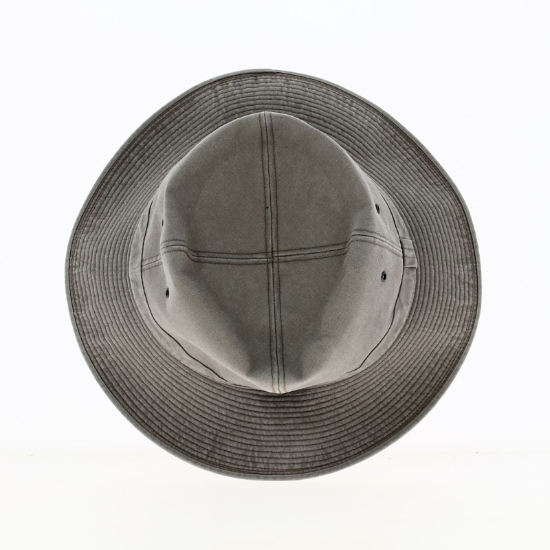 Chapeau Mou 'James' Crambes - Taille 61 (XL) - Gris Feutre De Lama - Neuf Avec étiquettes