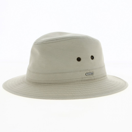 Traveller Auckland Cotton Beige Sand Hat - Traclet
