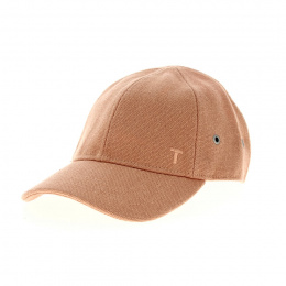 Casquette Baseball Wooly Chanvre Rose poudre - Tilley