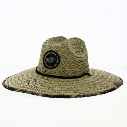 Straw hat large brim Le Sablet - Makai