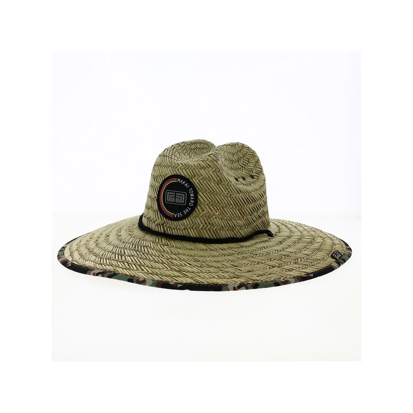 Chapeau de paille grand bord Le Sablet - Makai