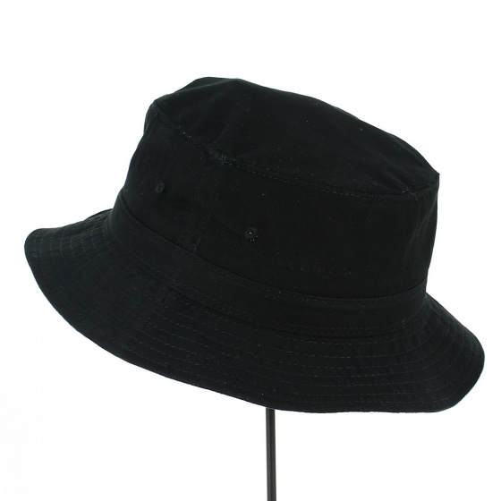 Bob Anti-UV Coton Noir - Traclet