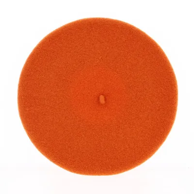 Paris Wool Tangerine Beret - Heritage by Laulhère