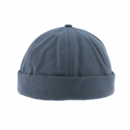 Docker Seal Cotton Navy Hat - Herman