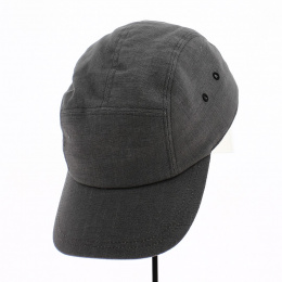 Urban Linen Cap Dark Grey - Traclet