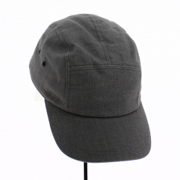 Urban Linen Cap Dark Grey - Traclet